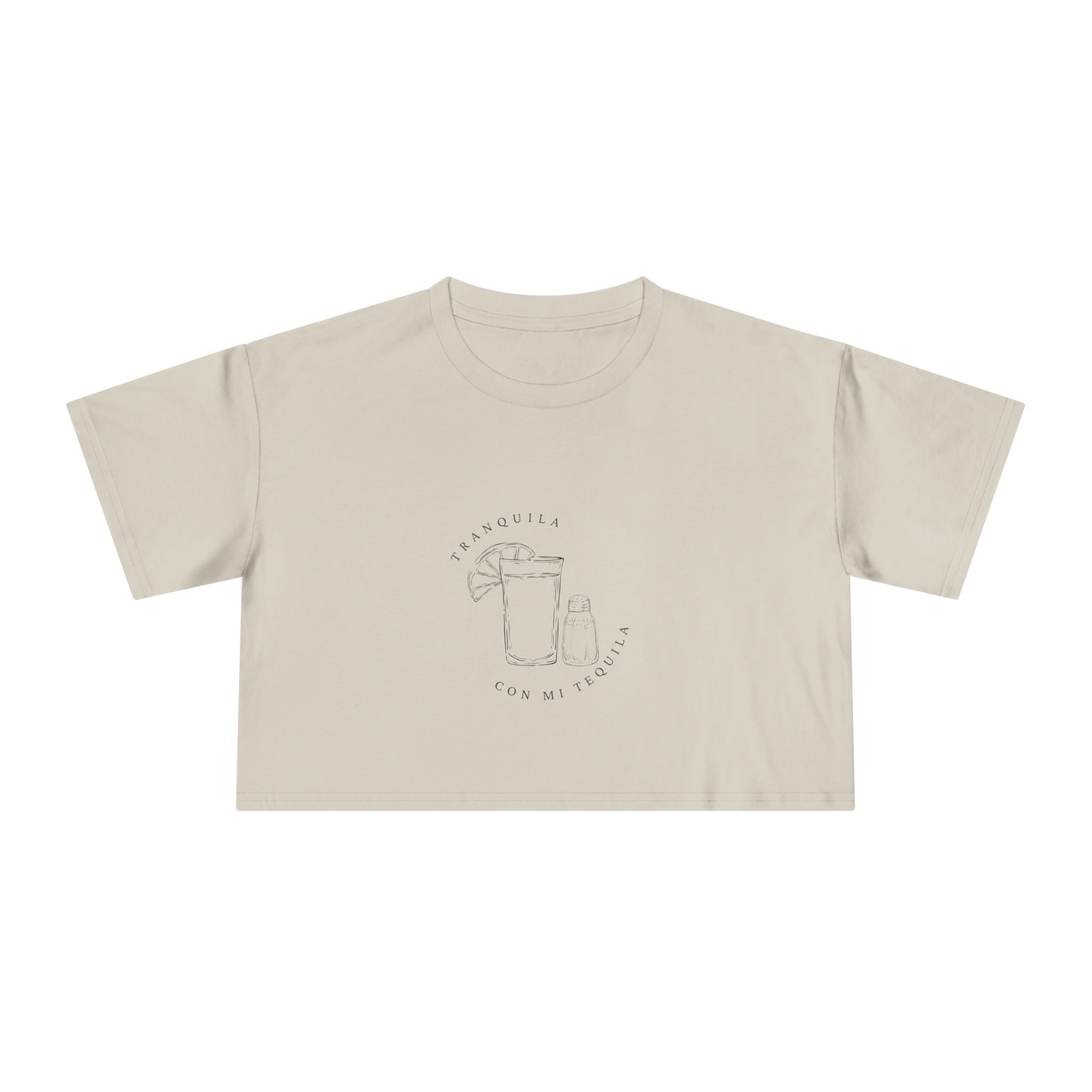 The Tequila Tranquila Crop Tee