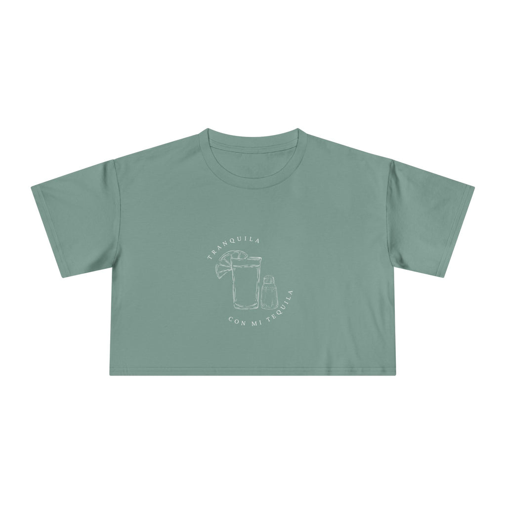The Tequila Tranquila Crop Tee