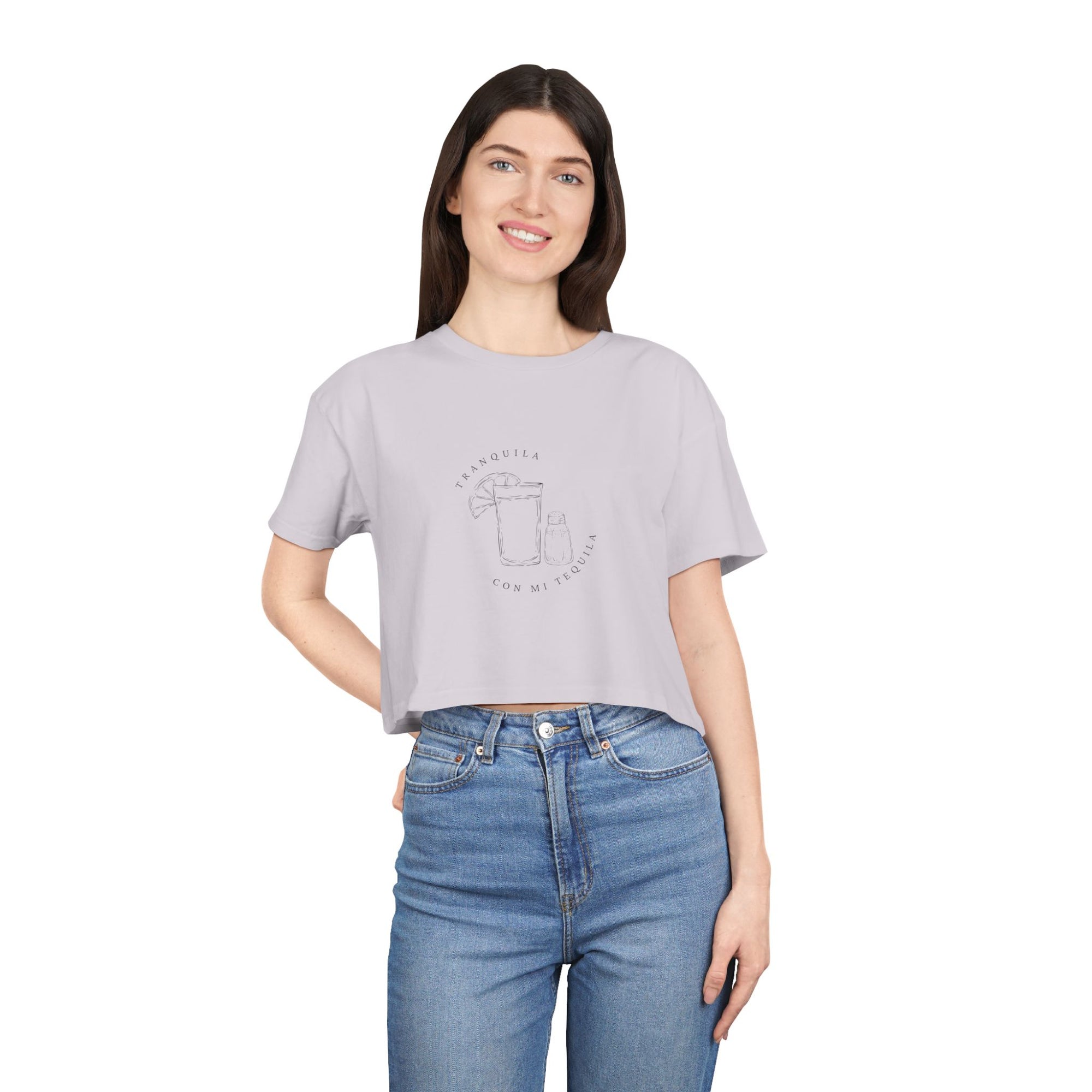 The Tequila Tranquila Crop Tee