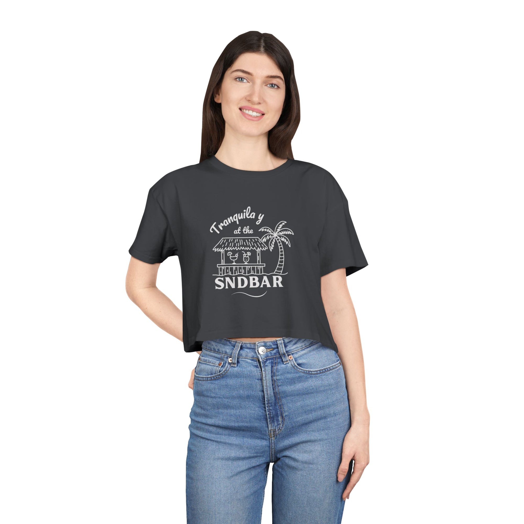 The Tranquila Crop Tee