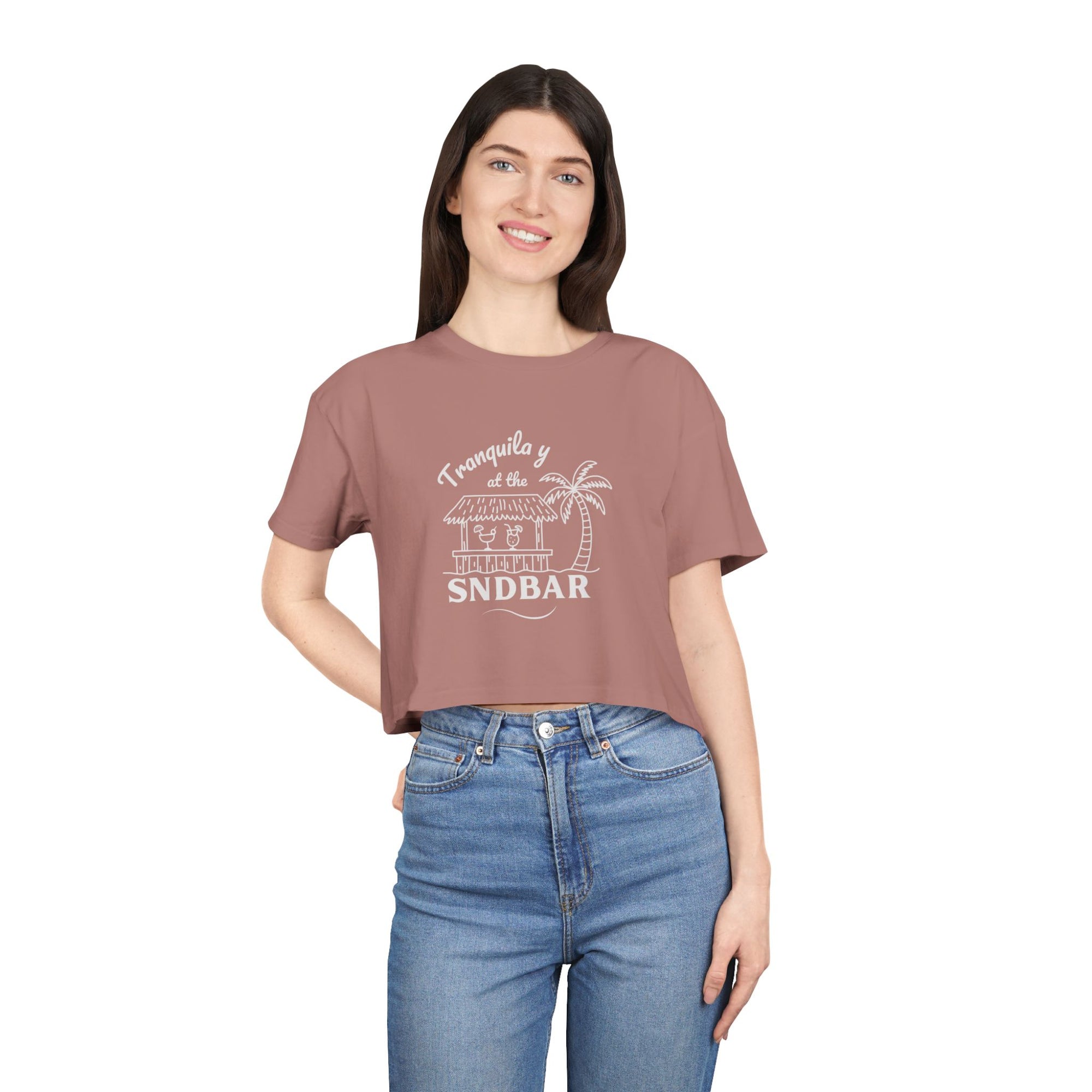The Tranquila Crop Tee