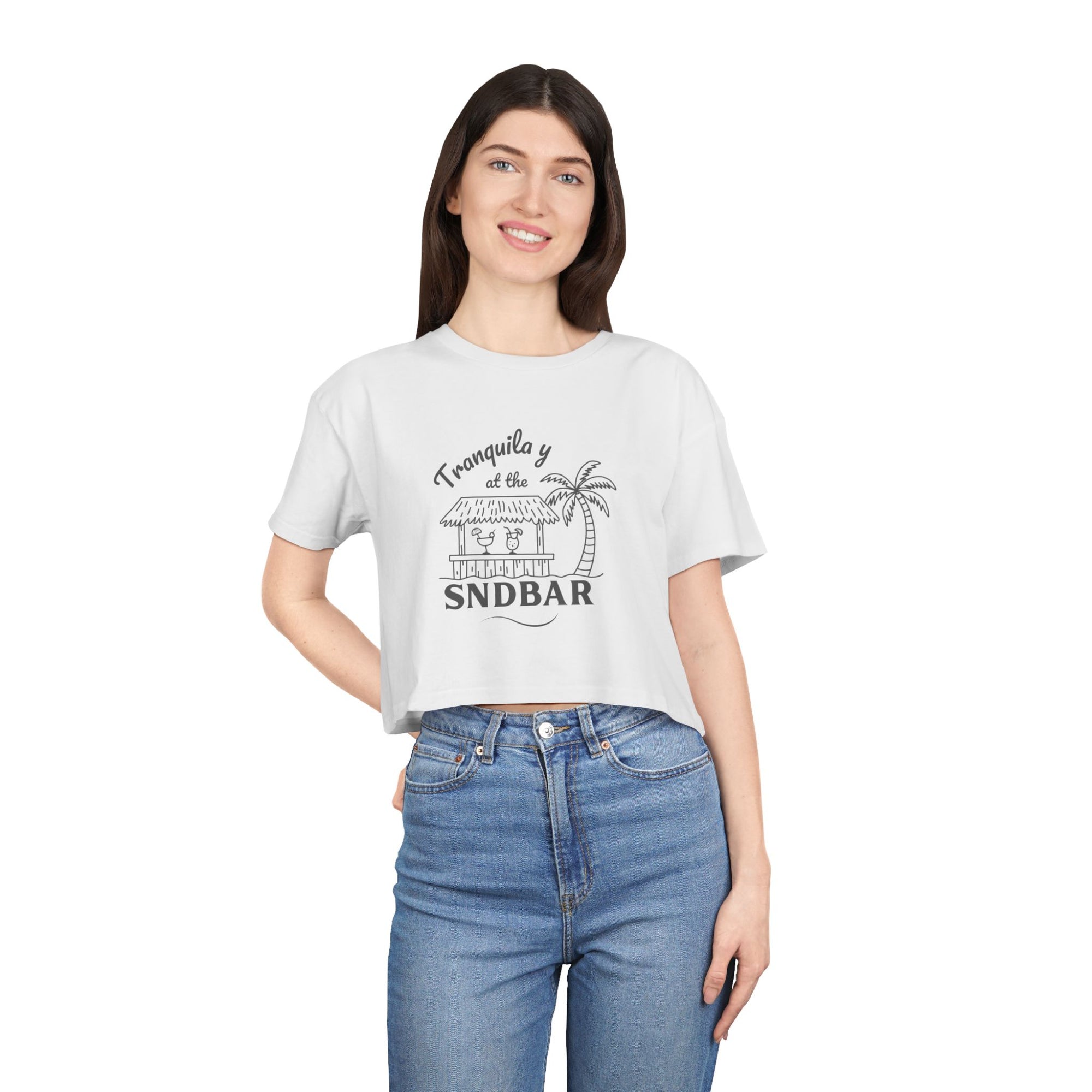 The Tranquila Crop Tee