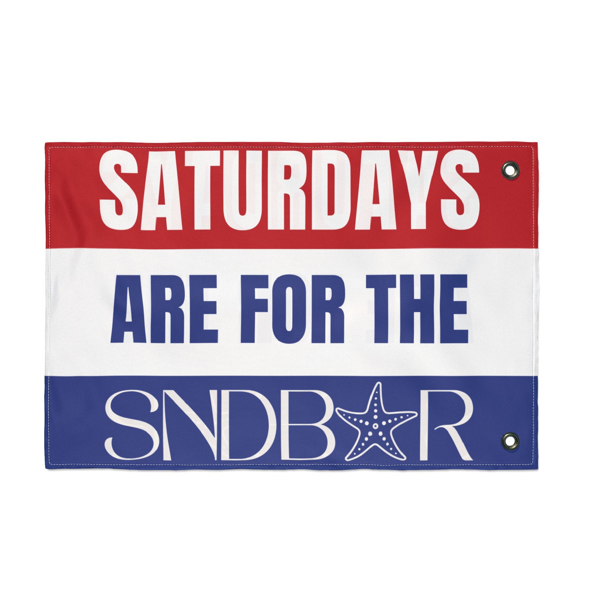 Sndbar Saturdays Flag