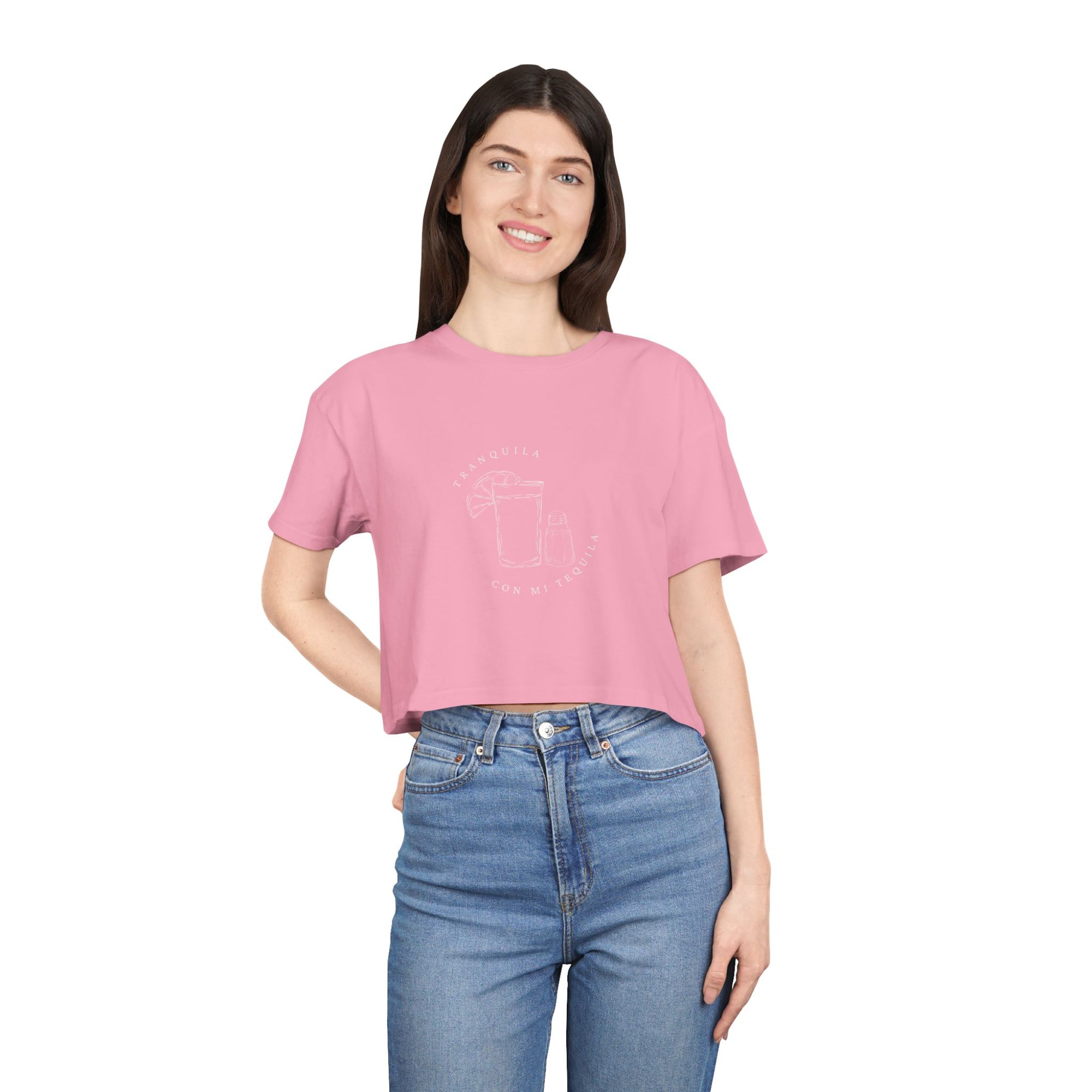 The Tequila Tranquila Crop Tee