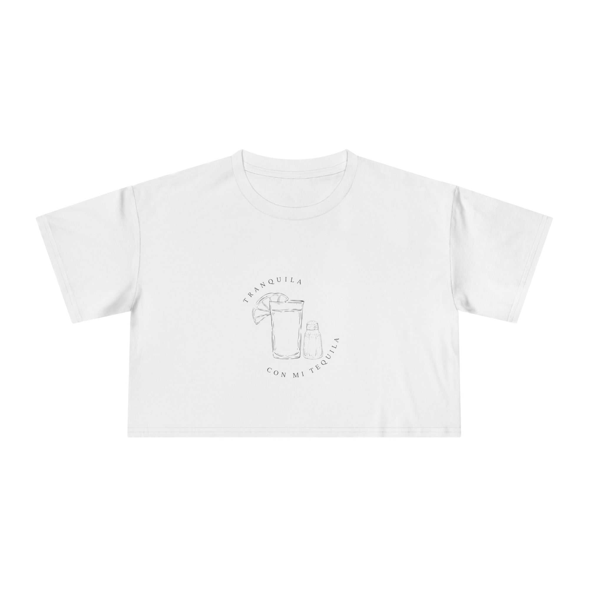 The Tequila Tranquila Crop Tee