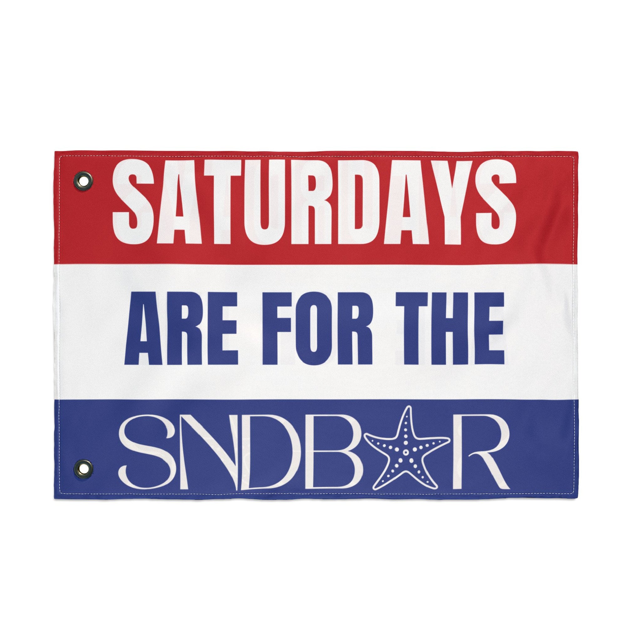Sndbar Saturdays Flag